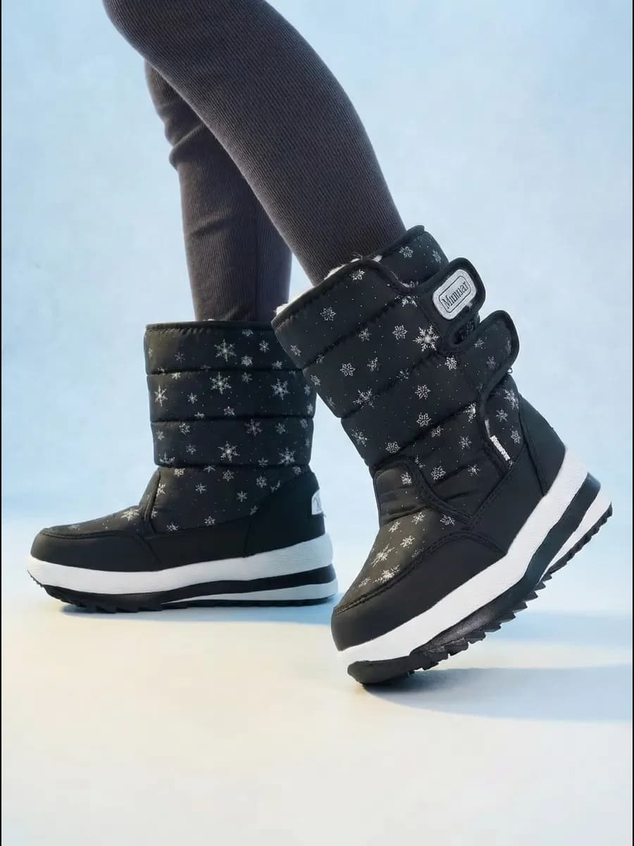 Дутики зимние для девочки - фото 1