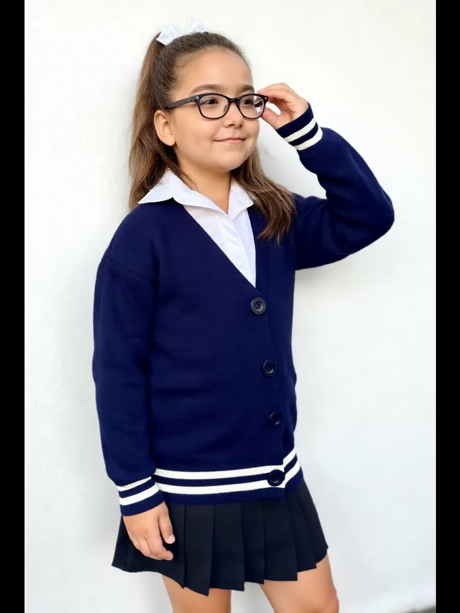 Кардиган школьный