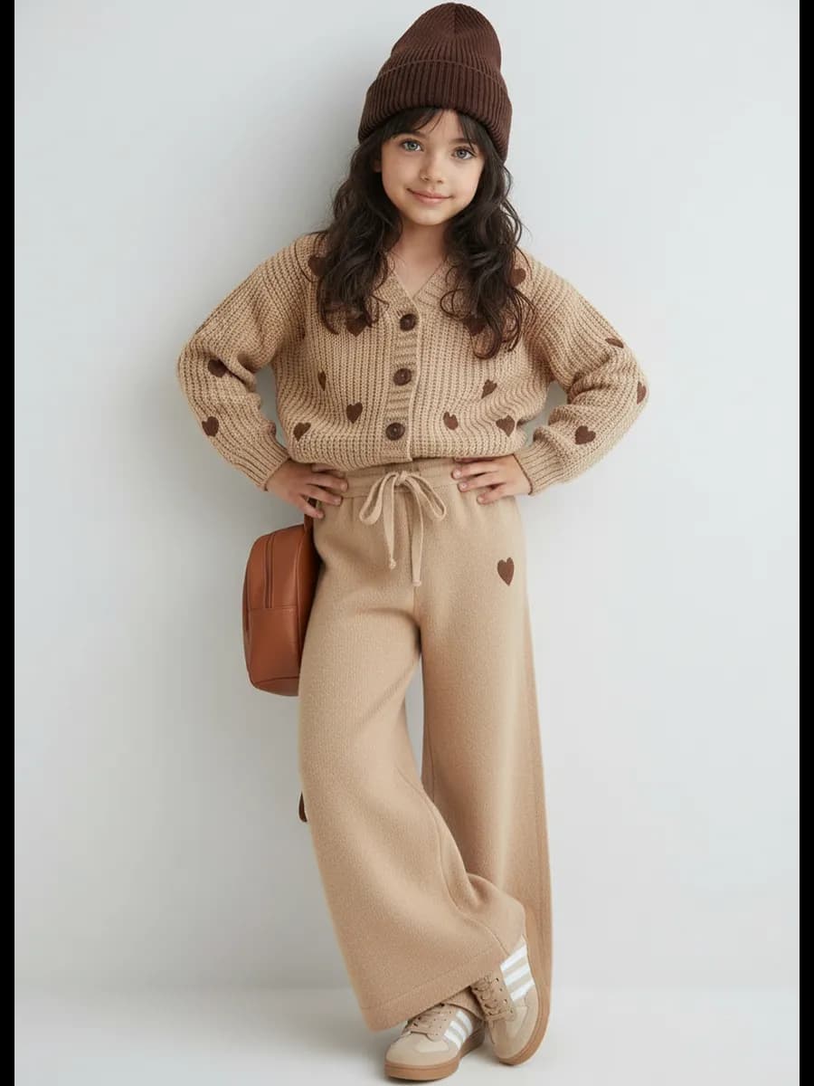 Костюм нарядный трикотажный для девочки