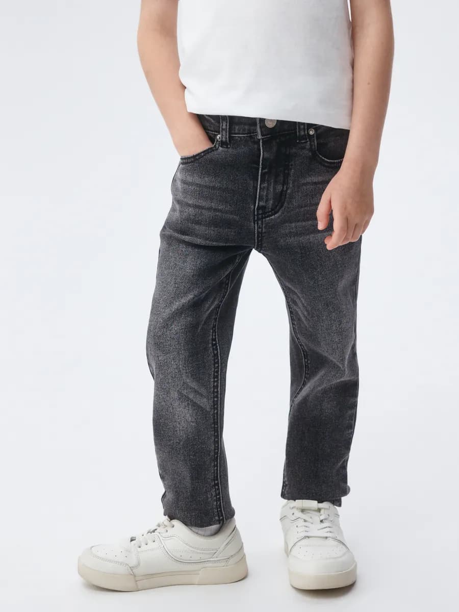 Джинсы Slim fit облегающие узкие