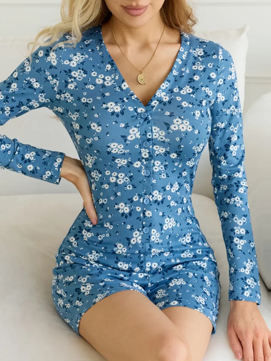 Комбинезон домашний с шортами