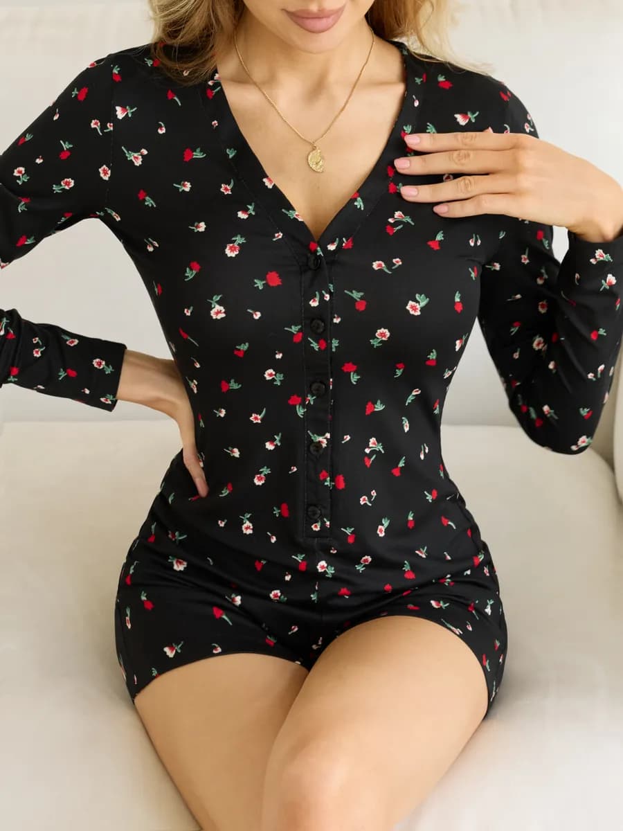 Комбинезон домашний с шортами