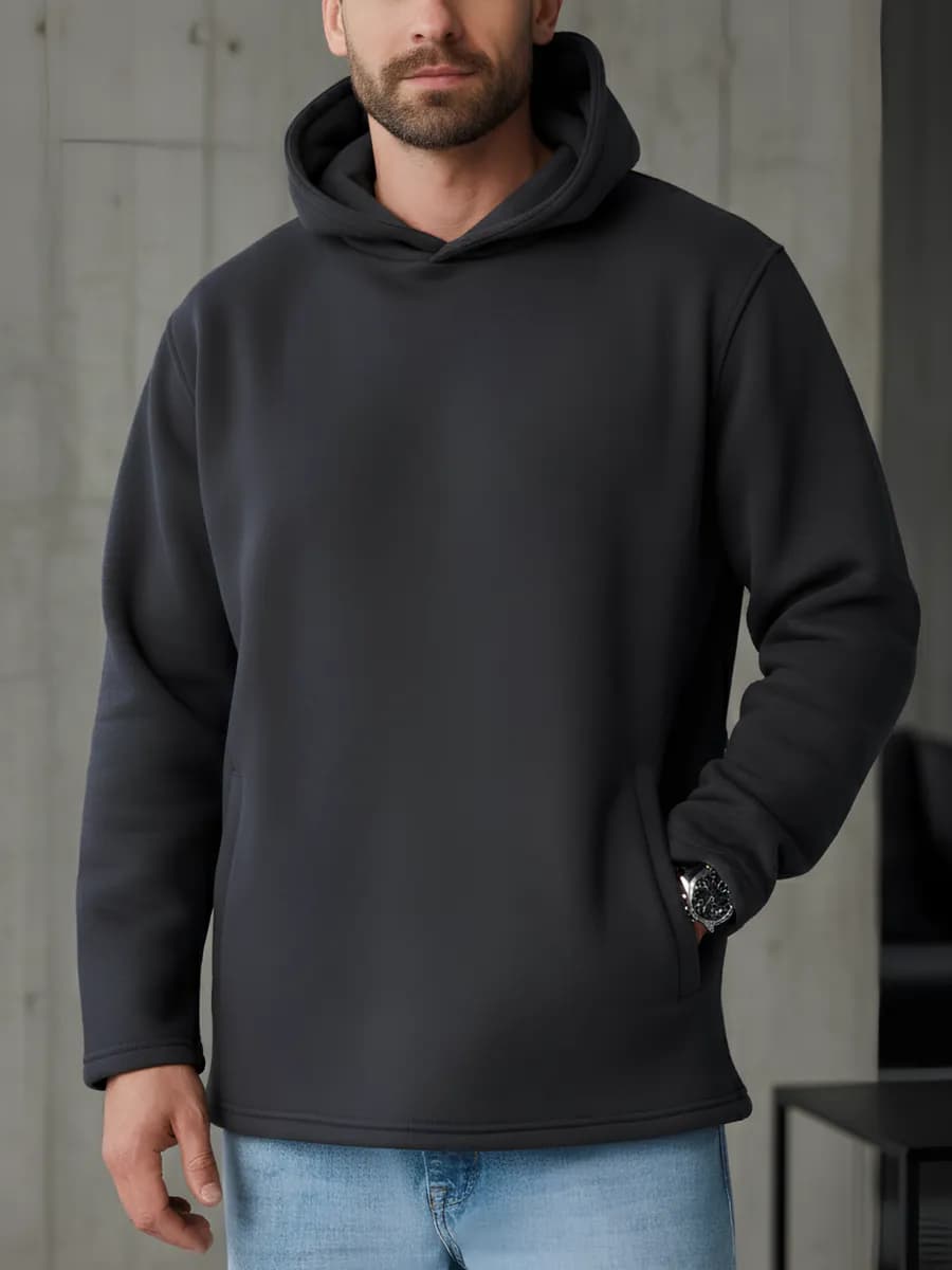 Худи с капюшоном и начесом - фото 1