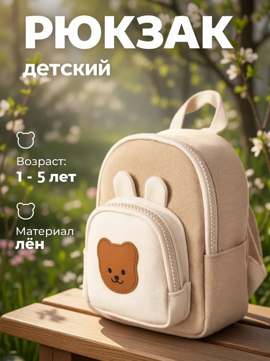 Рюкзак детский маленький в сад для малышей