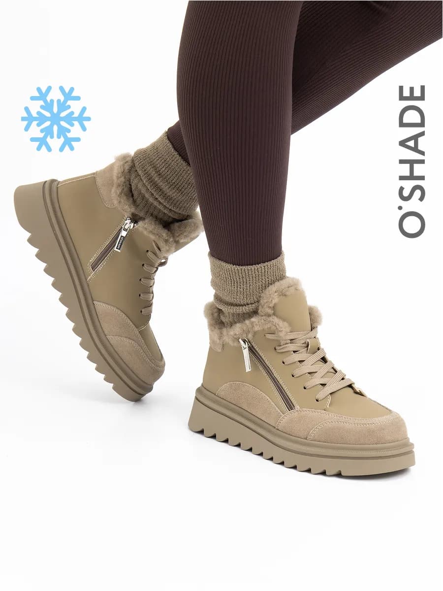Зимние ботинки женские