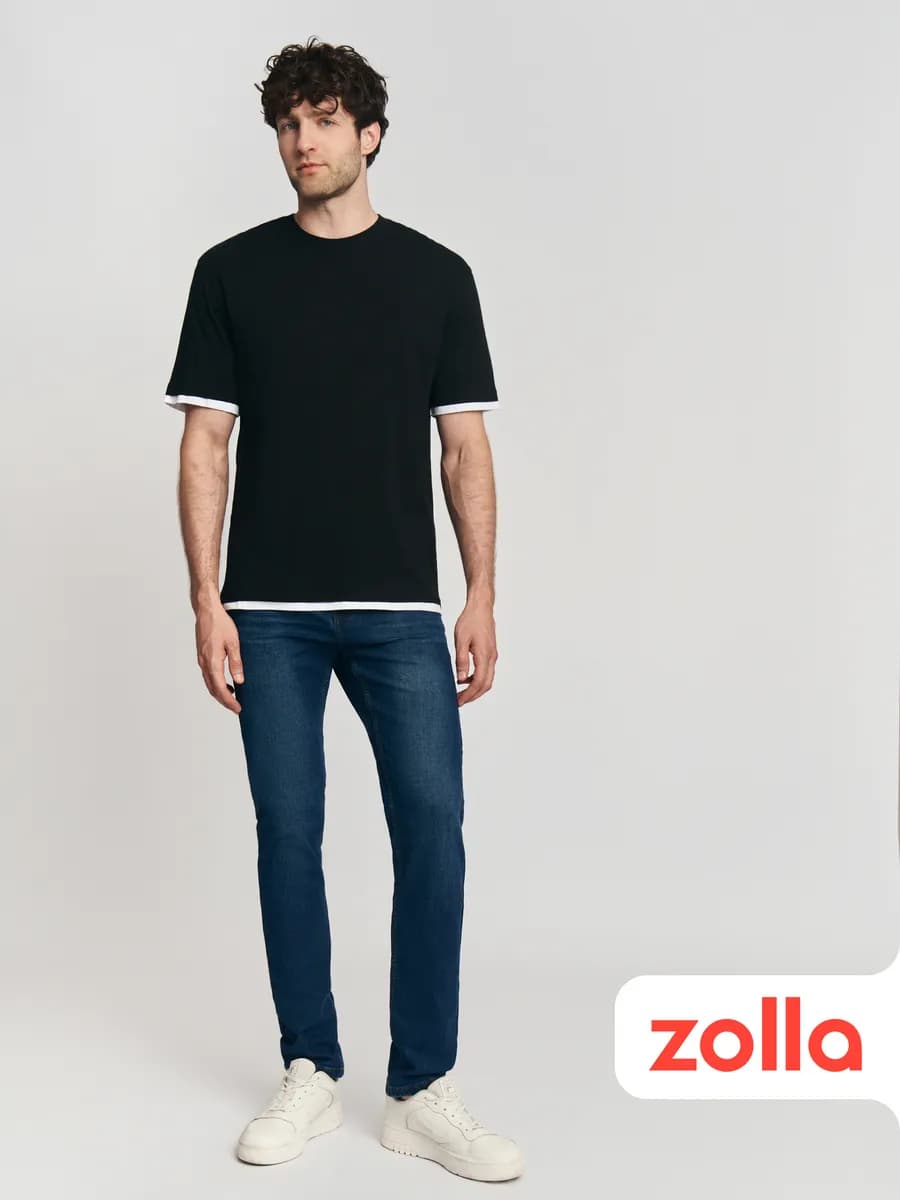 Мужские джинсы фасона Slim