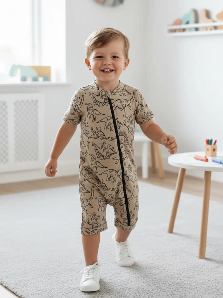 Комбинезон на молнии, песочник