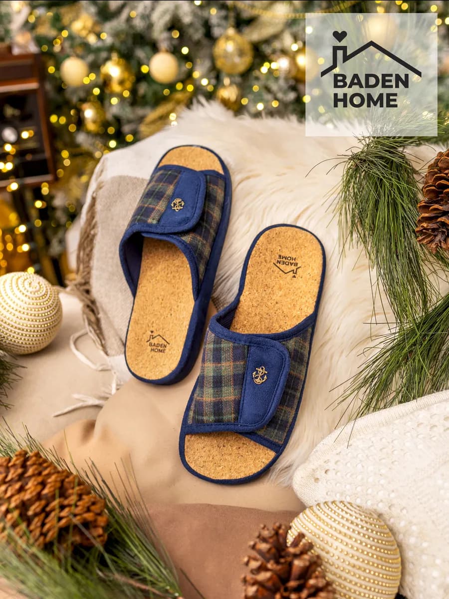 Тапочки домашние тканевые