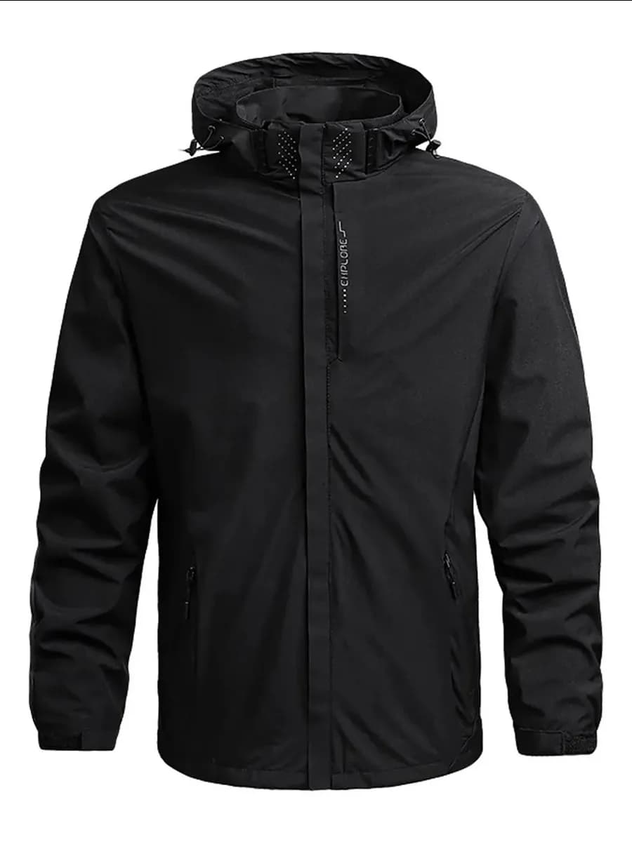 Водонепроницаемая куртка с капюшоном - фото 1