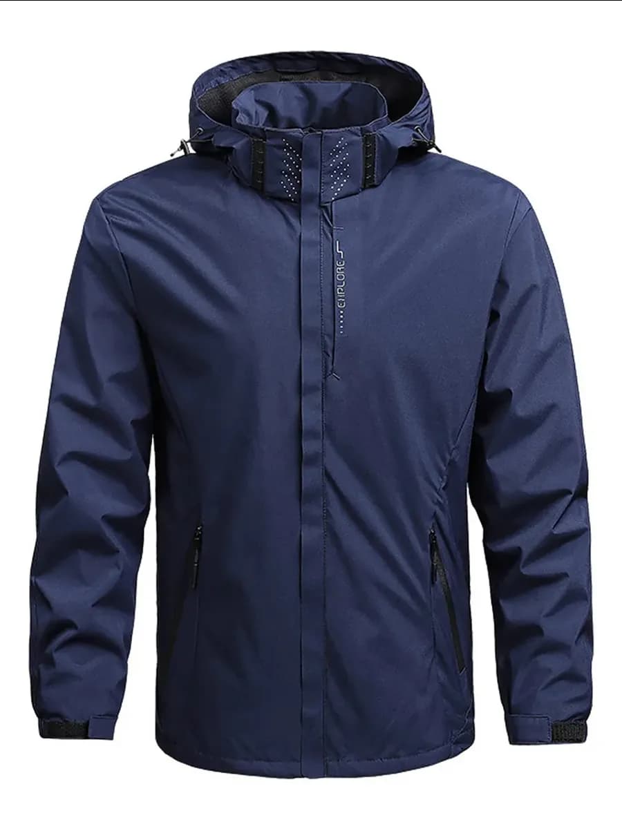 Водонепроницаемая куртка с капюшоном