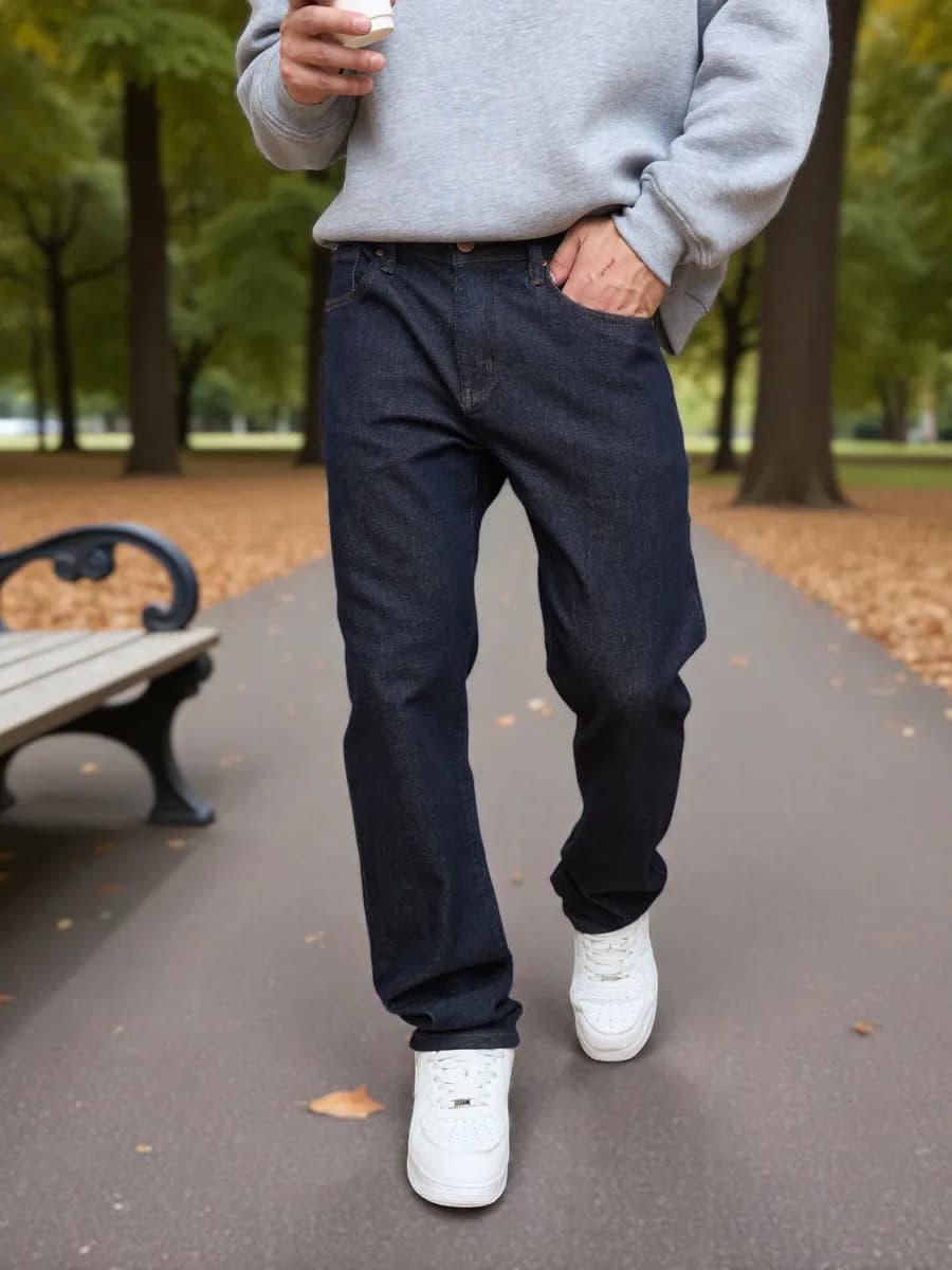 Джинсы классические прямые