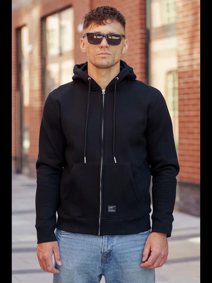 Толстовка на молнии с капюшоном REDSTONE