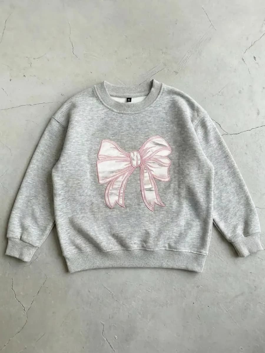 Свитшот оверсайз с принтом