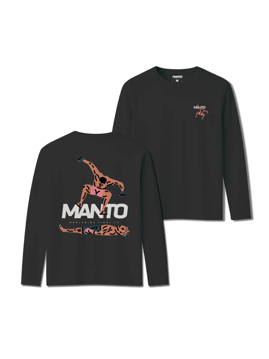 Лонгслив с принтом оверсайз манто sk8