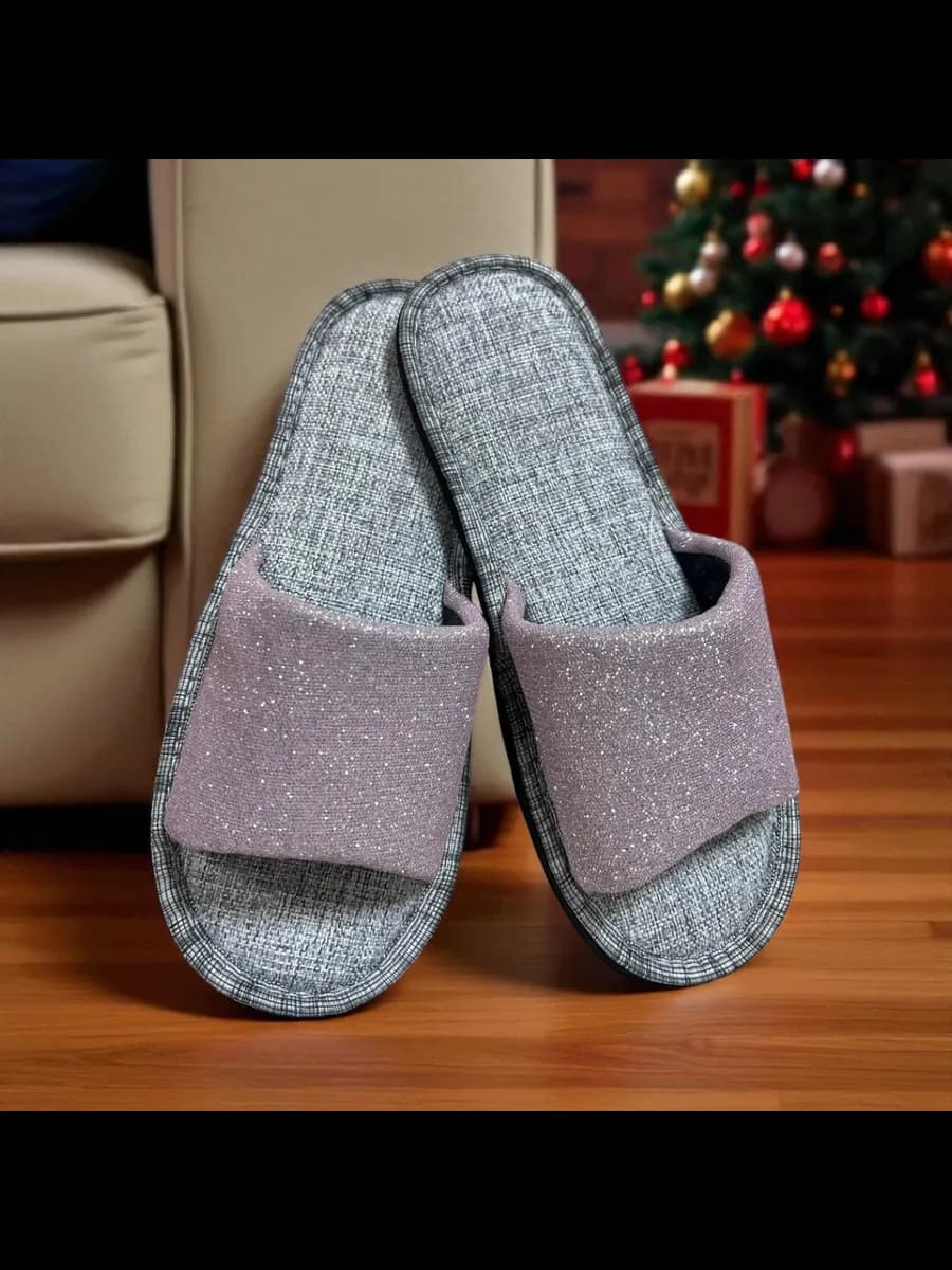 Тапочки домашние открытые