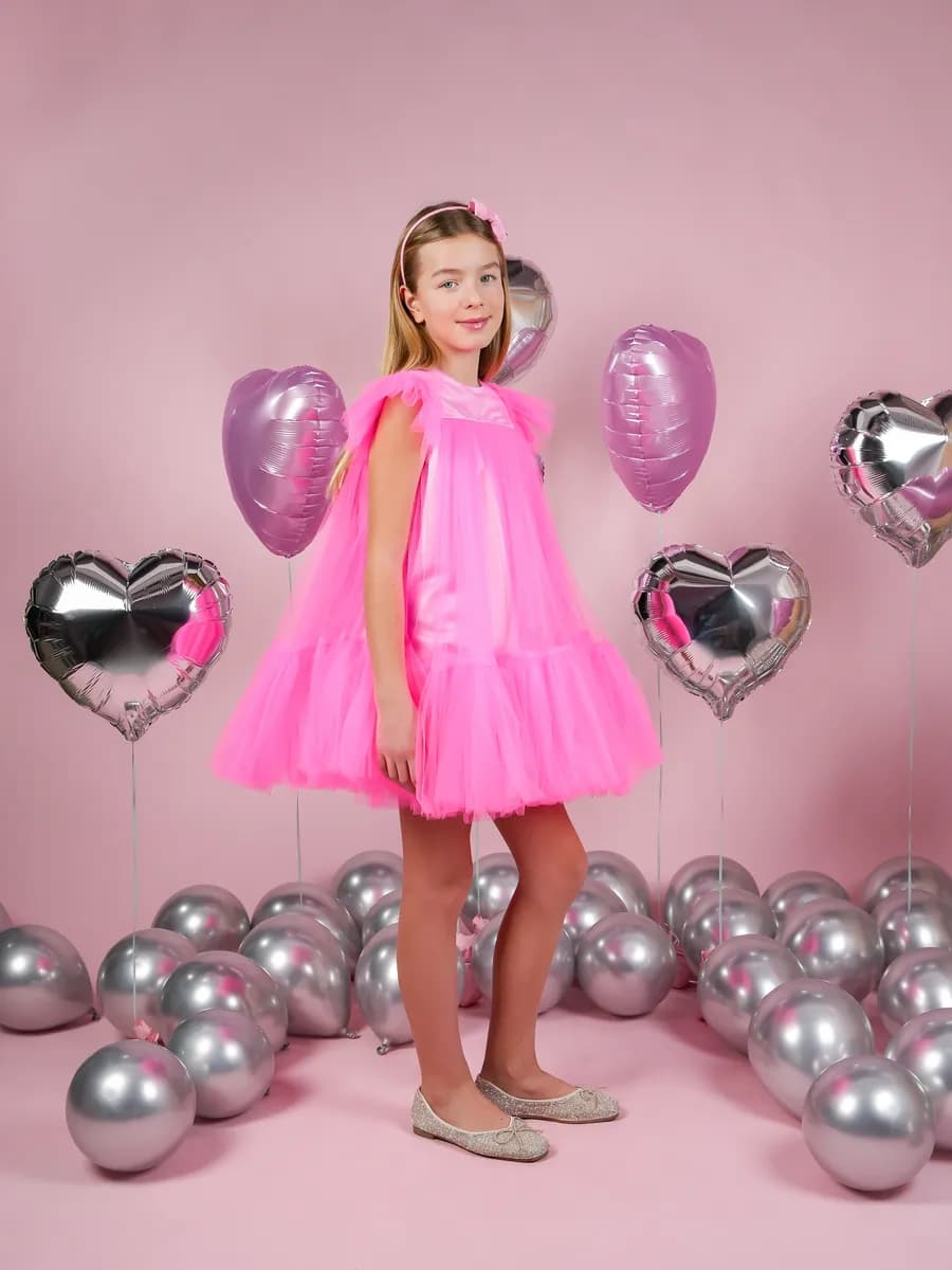 Платье принцессы нарядное с пышной юбкой фатин новый год
