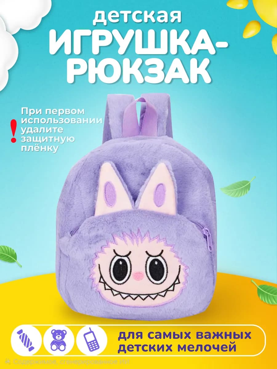 Рюкзак дошкольный labubu