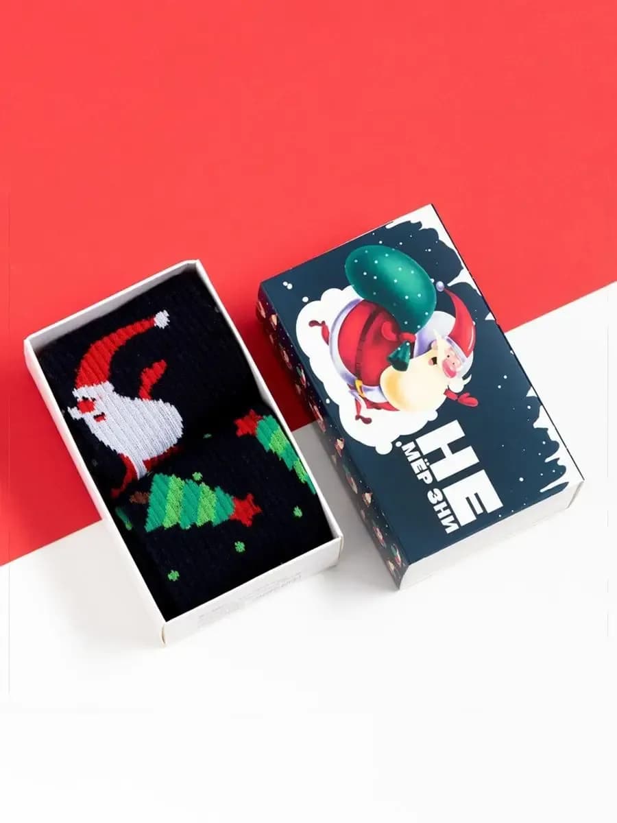 Носки набор в подарочной упаковке - фото 1