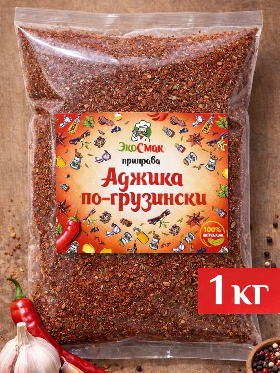 Аджика по-Грузински - сухая смесь 1000 гр