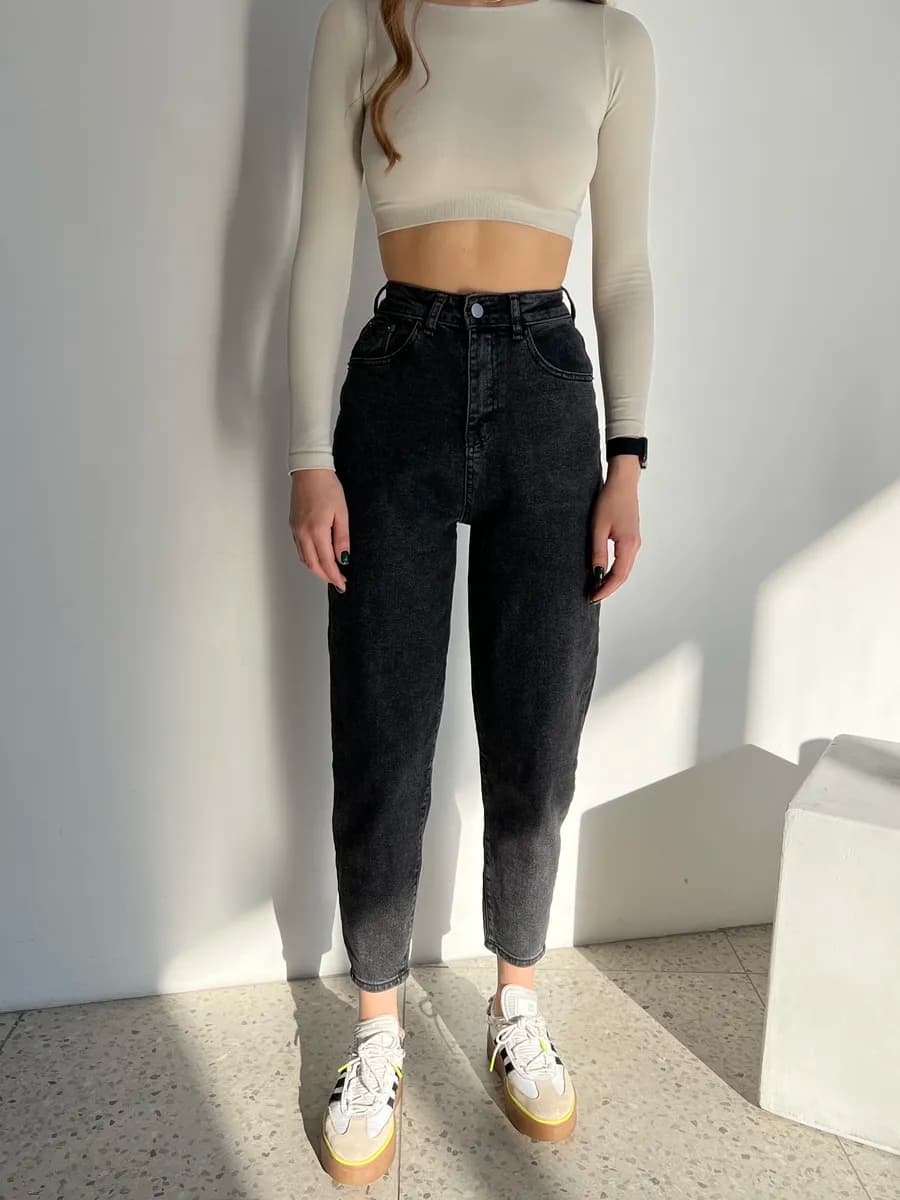 Джинсы баллон