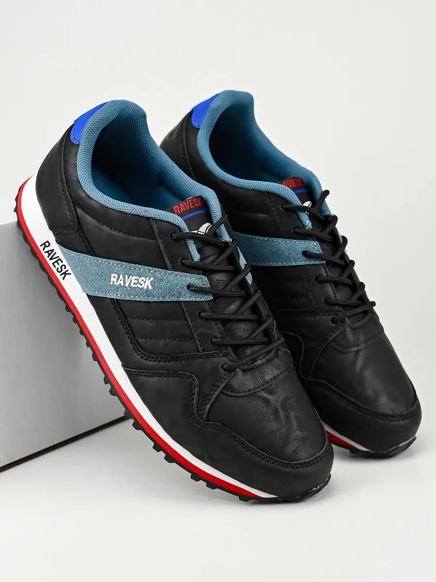 Кроссовки кожаные демисезонные кеды спортивные - фото 1