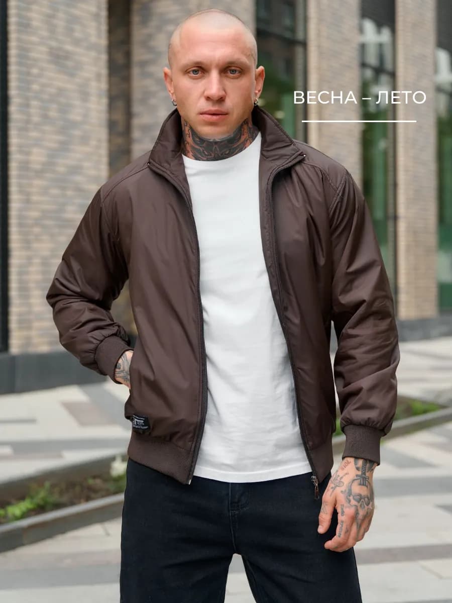 Ветровка мужская бомбер