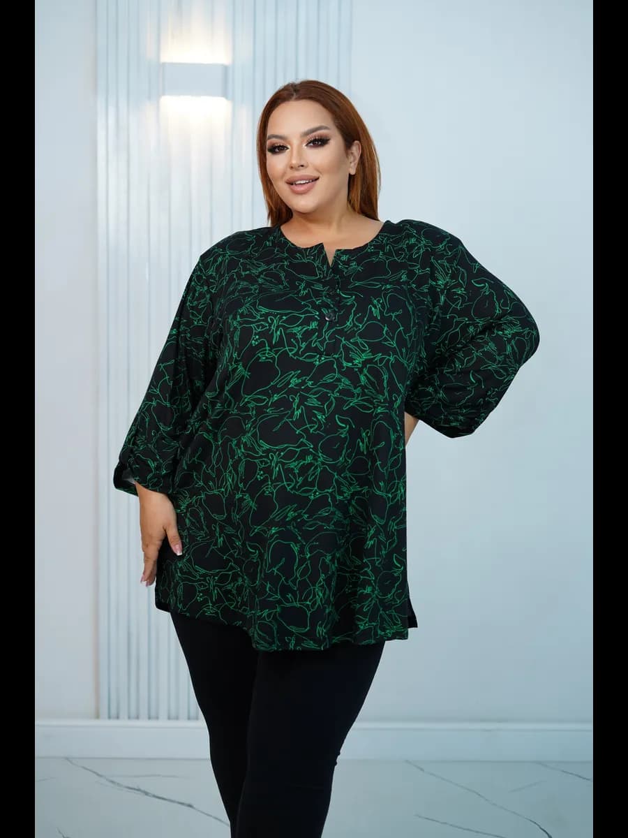 Блузка стильная больших размеров