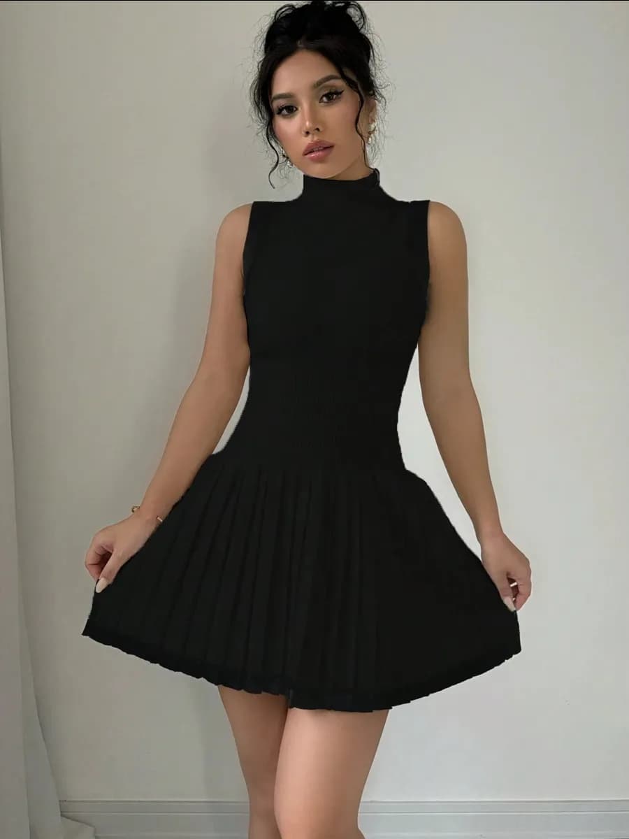 Платье облегающее трикотажное