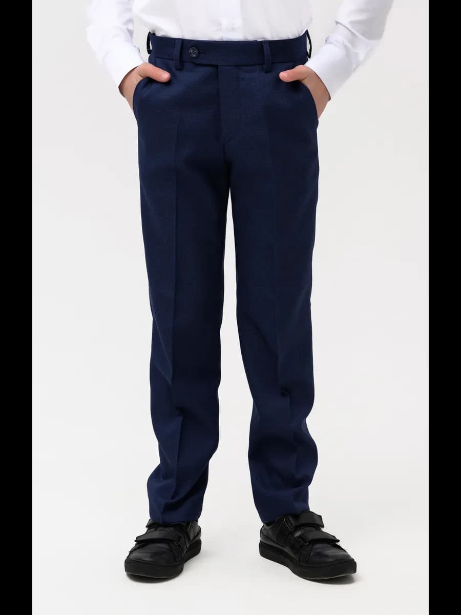 Школьные брюки для мальчика со стрелками повседневные