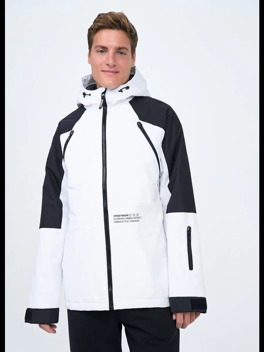 Куртка демисезонная утепленная с капюшоном