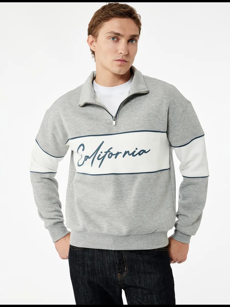 Свитшот мужской на молнии