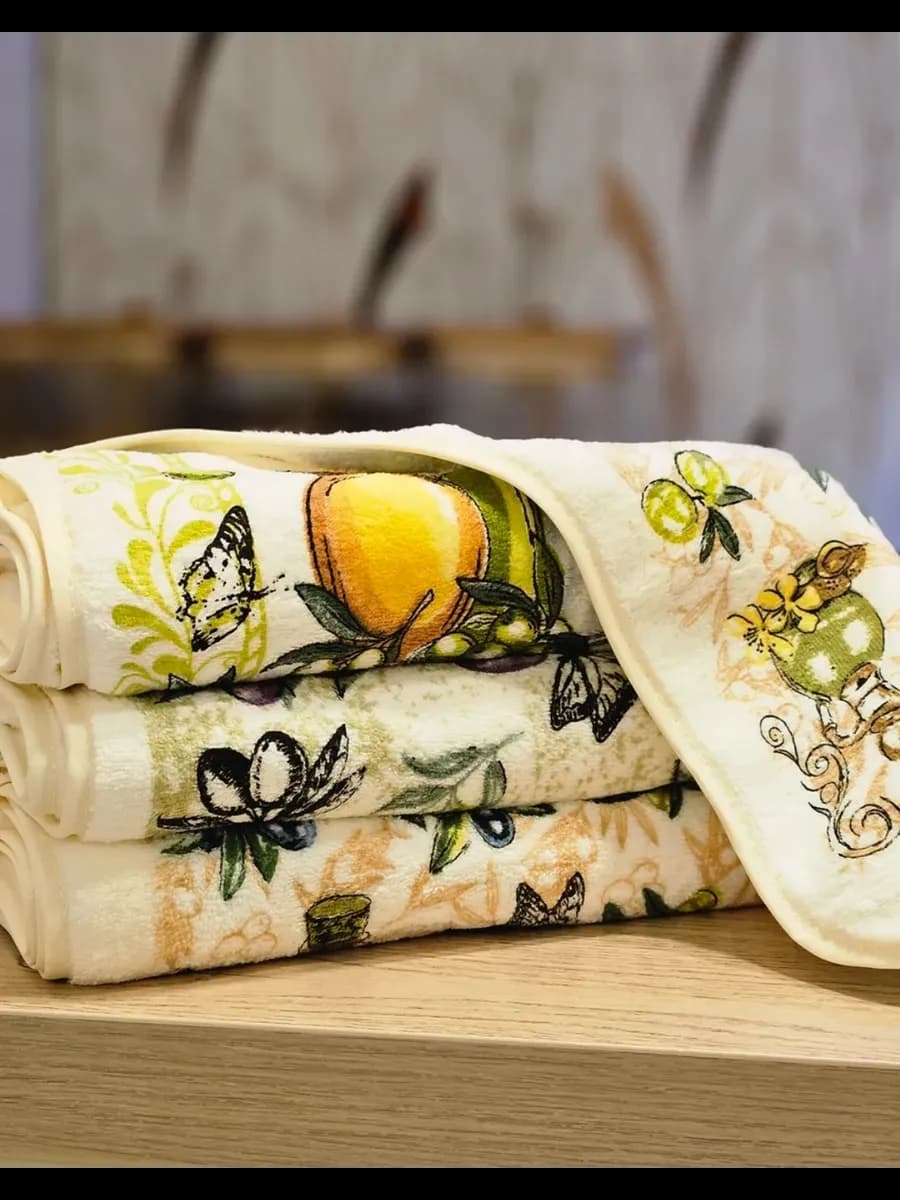 маленькие полотенца для кухни 25х50 см