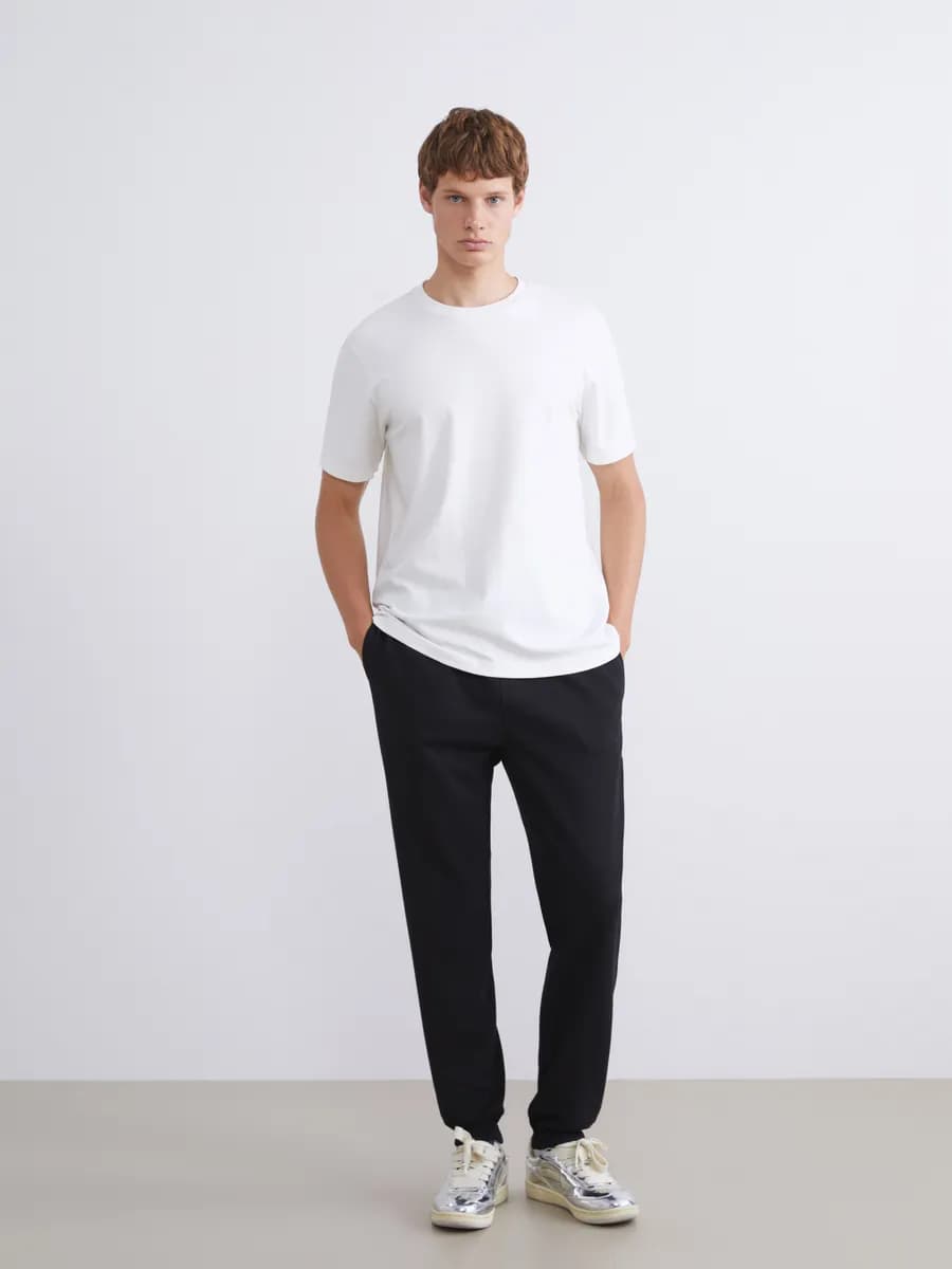 Мужской черный Спортивные штаны