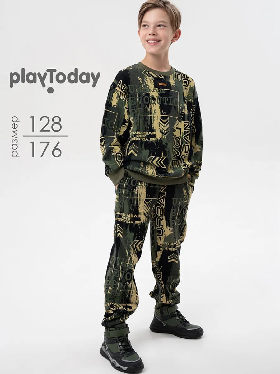 Брюки трикотажные