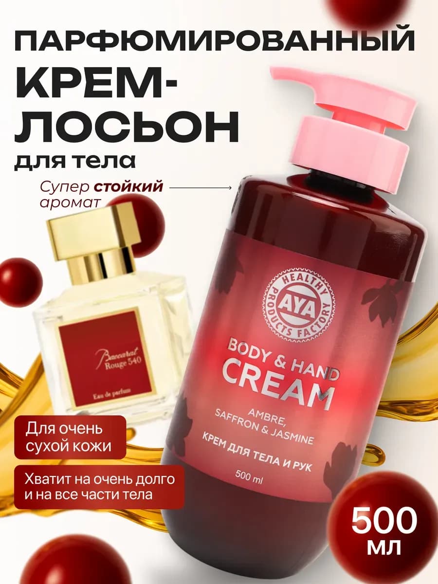 Крем для тела и рук лосьон парфюмированный