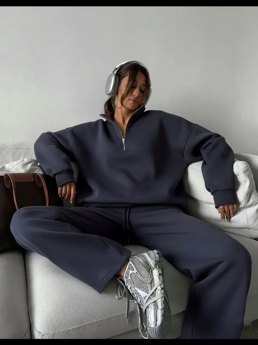 Костюм спортивный без начеса полузамок