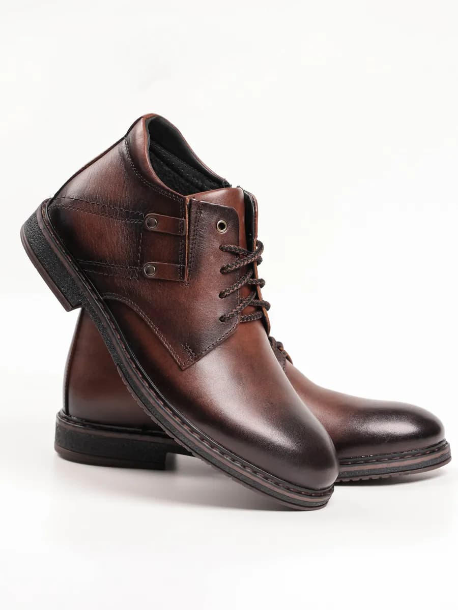 Мужские полуботинки из натуральной кожи