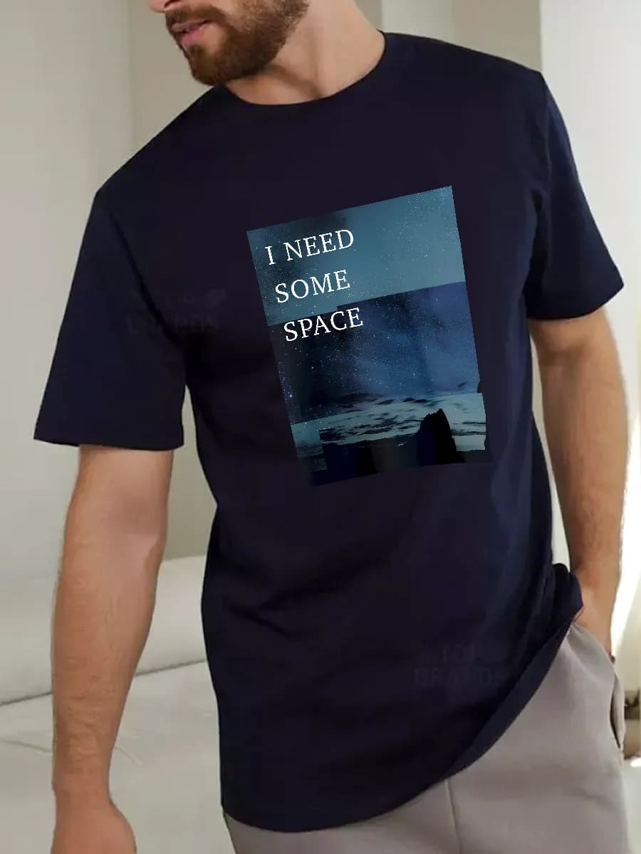 Футболка с принтом