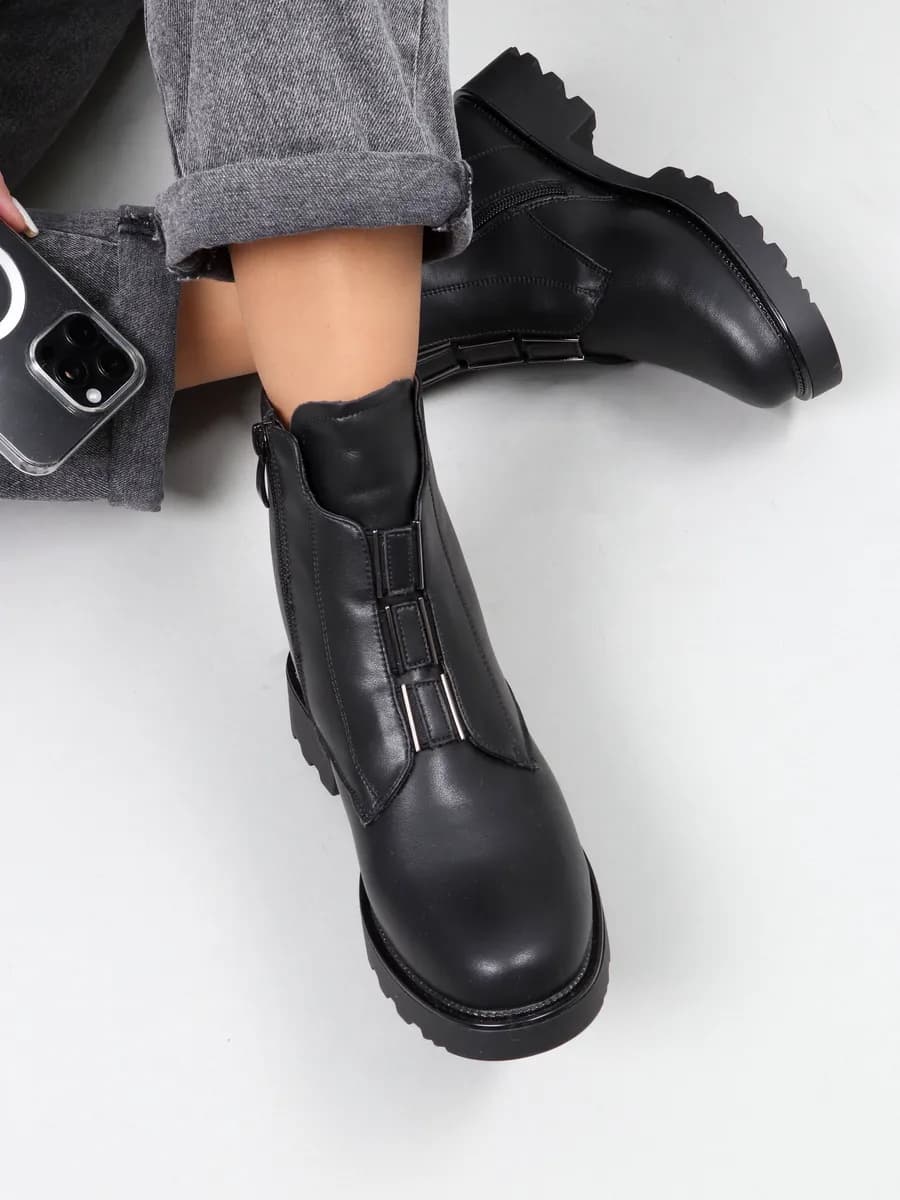 Ботинки зимние натуральные на меху