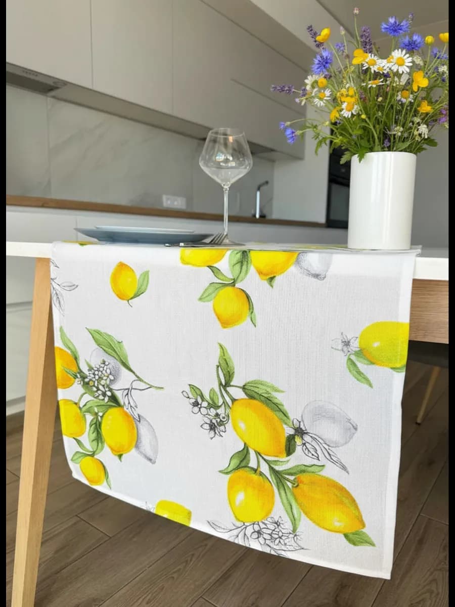 Скатерть тканевая дорожка на стол 50x145