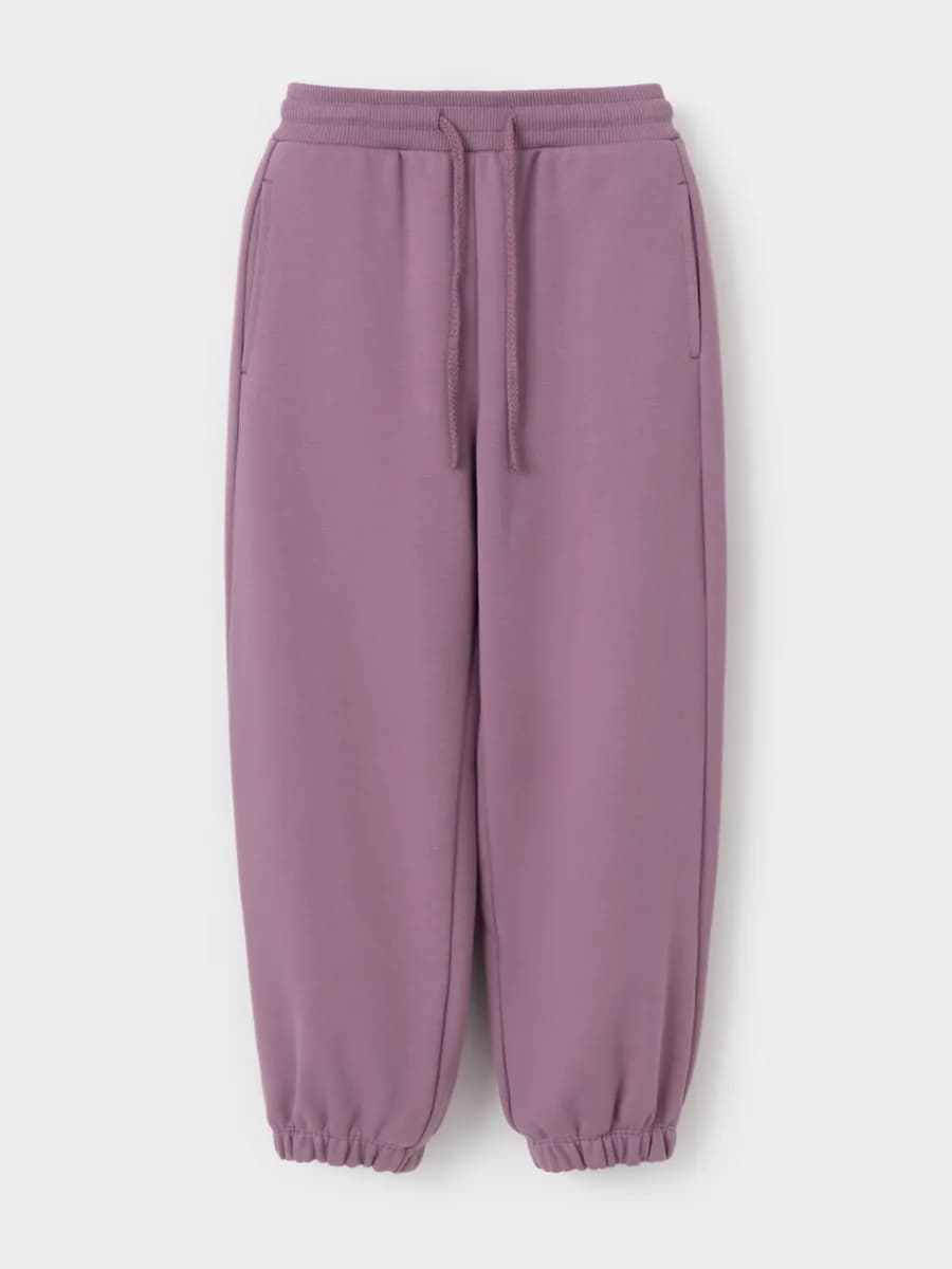 Свободные трикотажные брюки для девочки, хлопок