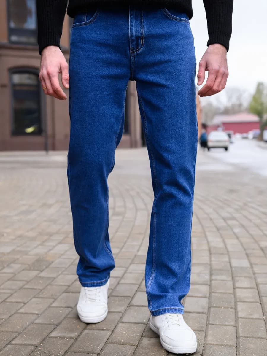 Джинсы классические прямые