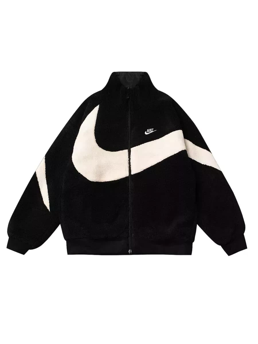 Двухсторонная куртка бомбер Барашка Nike