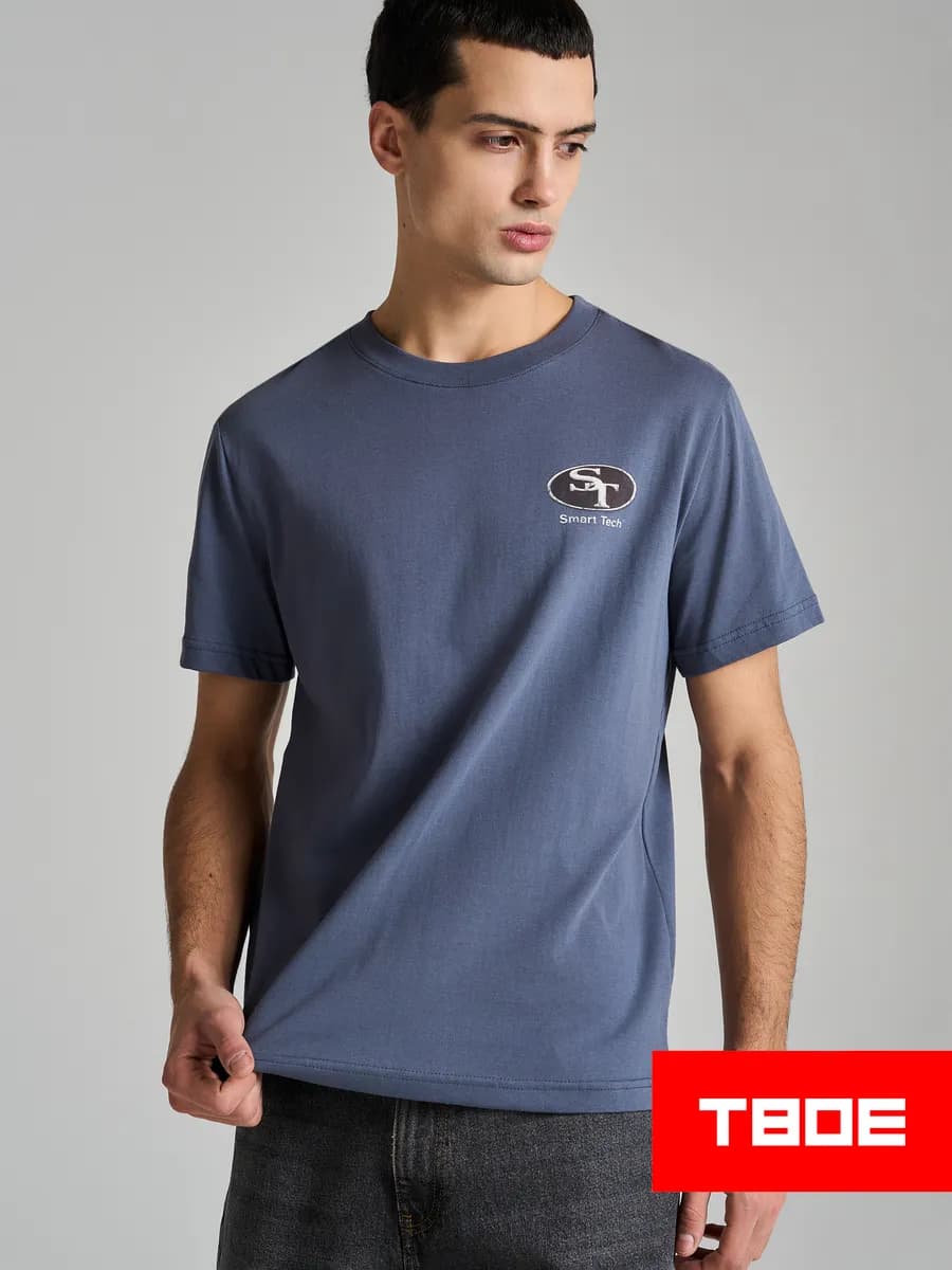 Футболка хлопок с принтом