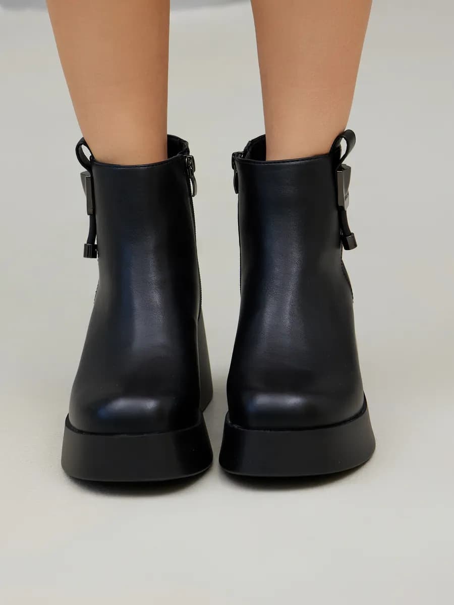 Ботильоны демисезонные на высокой платформе