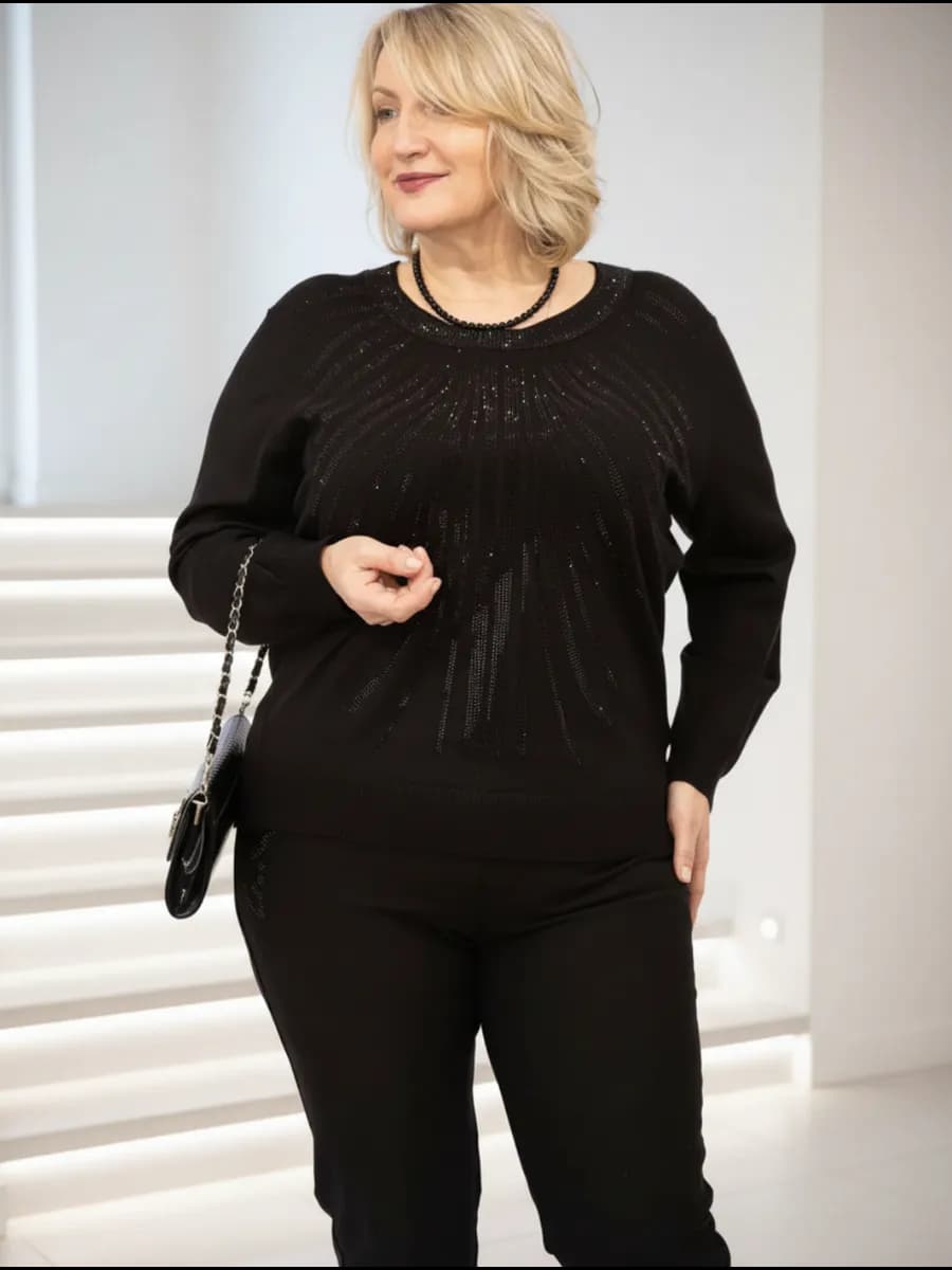 Джемпер женский больших размеров