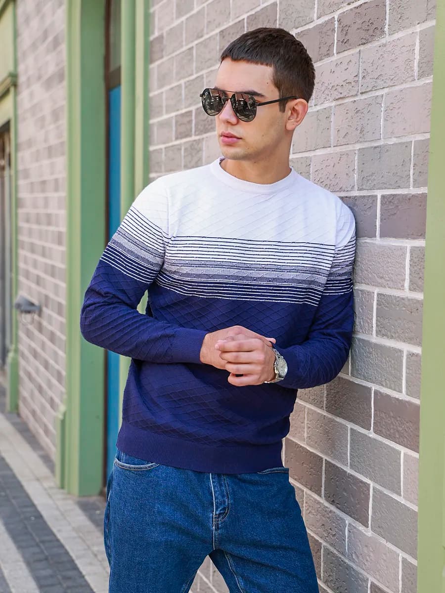 Джемпер вязаный