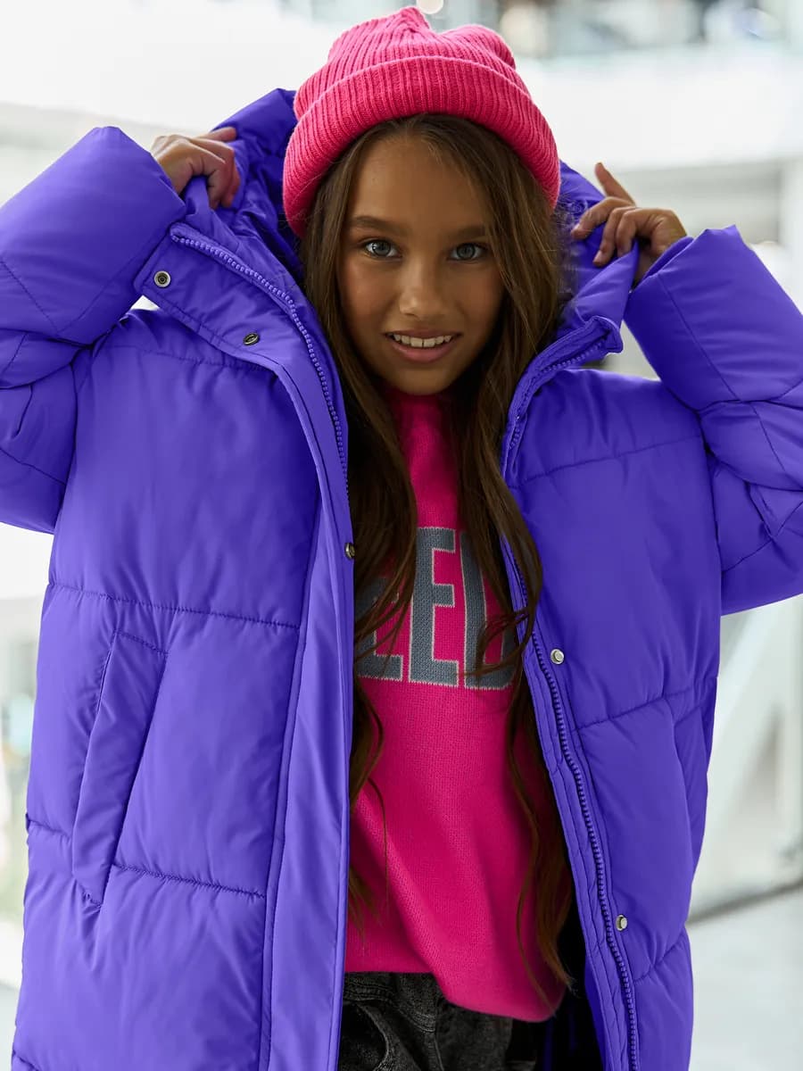 Куртка зимняя удлиненная