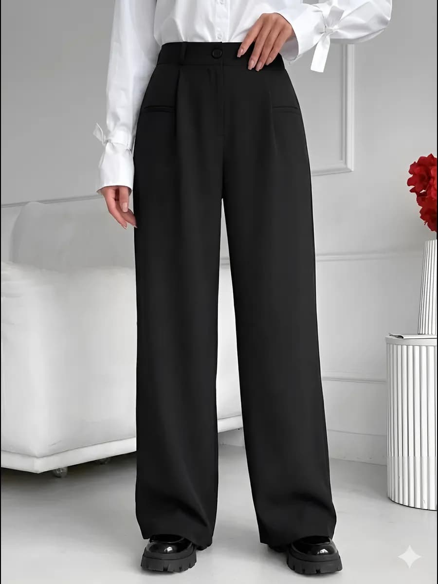Брюки классические палаццо