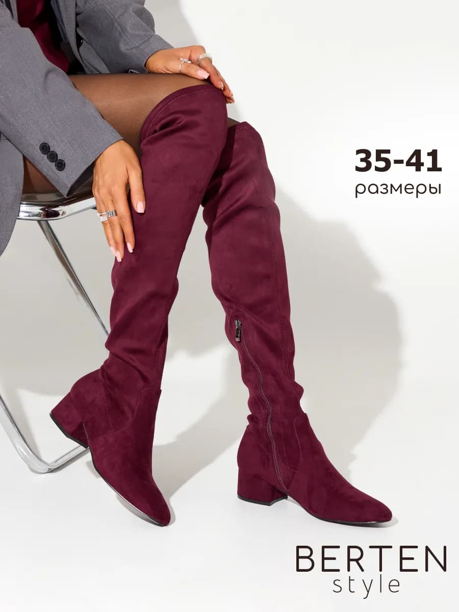 Ботфорты демисезонные